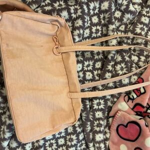 Rose Tan Bowler Bag